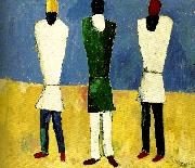 Kazimir Malevich peasants France oil painting artist